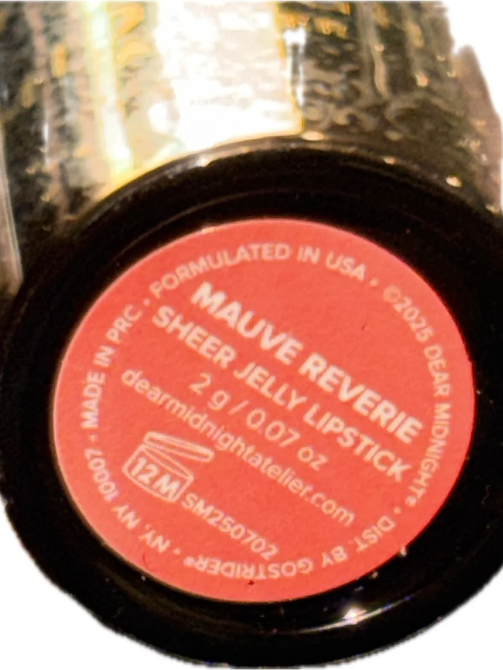 DEAR MIDNIGHT Sheer Jelly Lipstick - Mauve Reverie